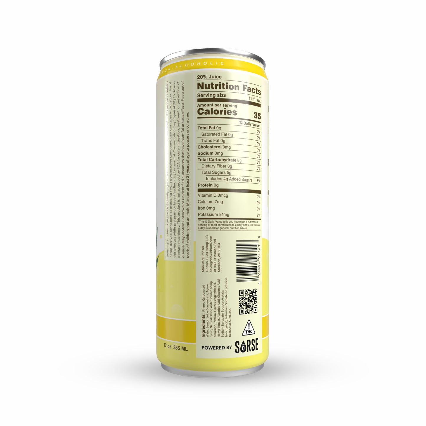 Spiked Lemonade THC Cocktail 4PK