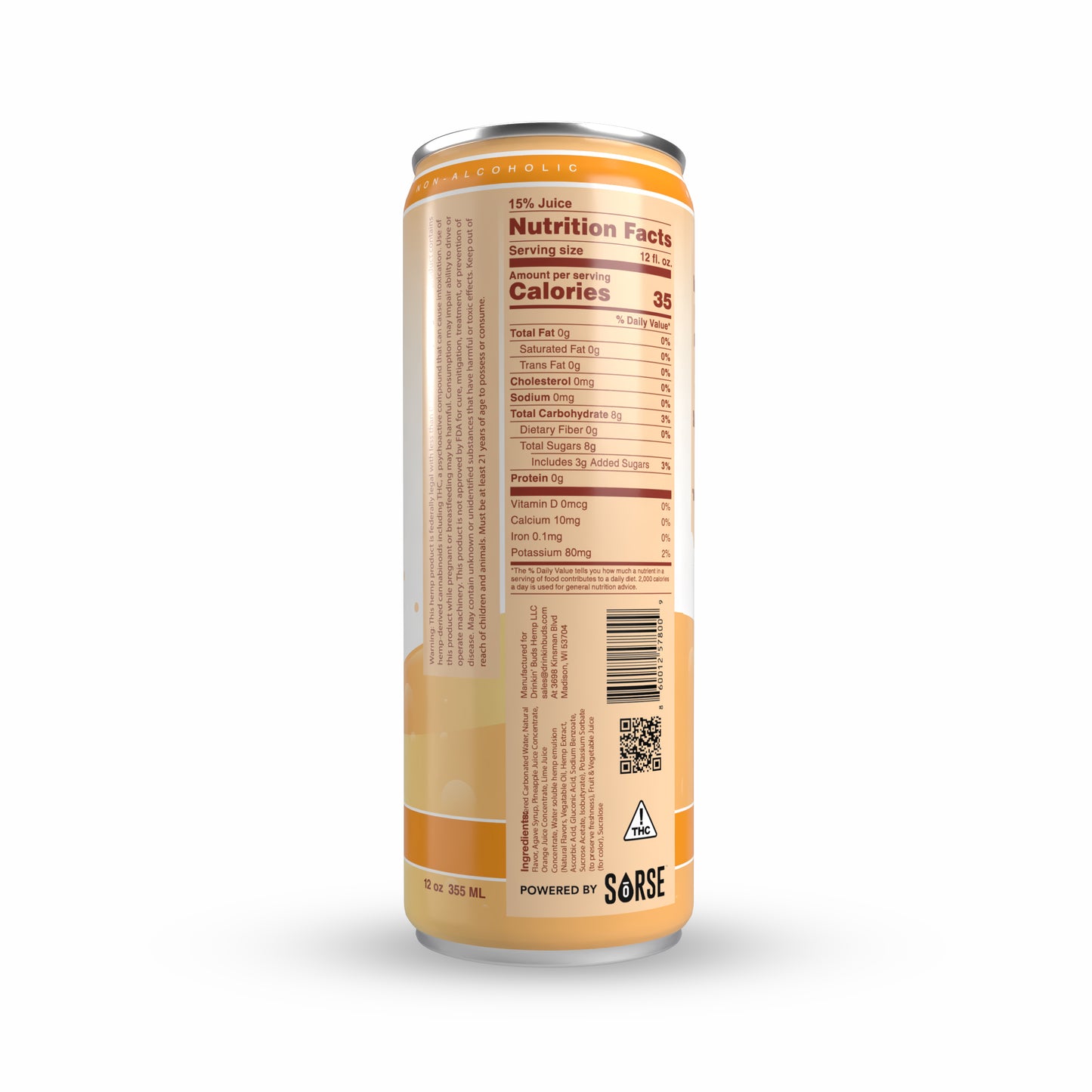 Mai Tai THC Cocktail 4PK