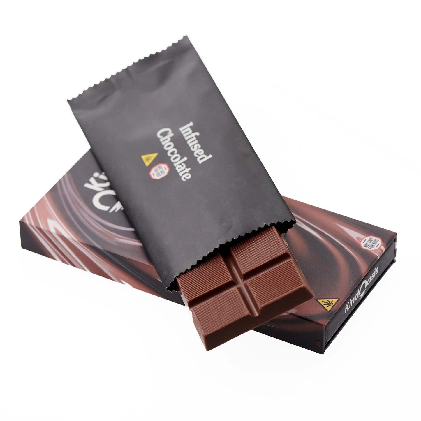Delta 9 THC 10mg + CBD 10mg - Milk Chocolate Bars 10ct