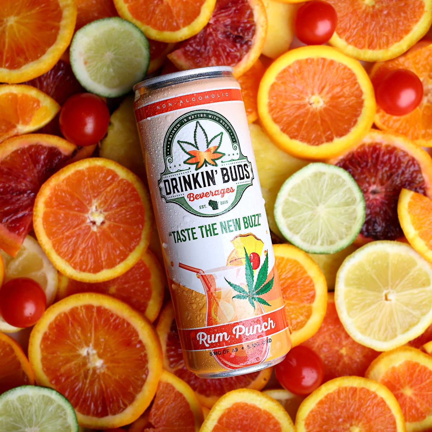 Rum Punch THC Cocktails 4PK