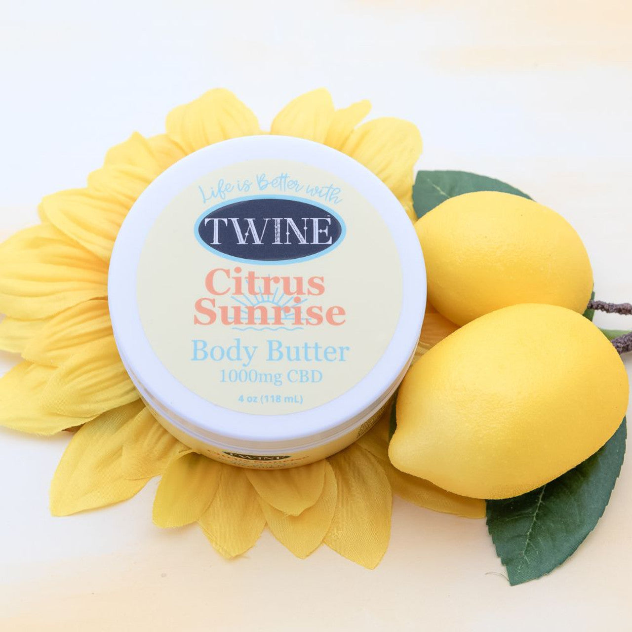 1000mg CBD Topical CITRUS SUNRISE Body Butter 99% Pure Organic CBD Isolate THC Free 150ml