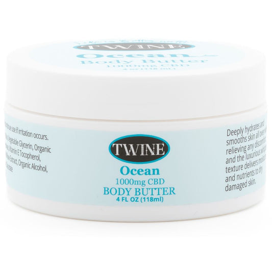 1000mg CBD Topical OCEAN Body Butter 99% Pure Organic CBD Isolate THC Free 150ml