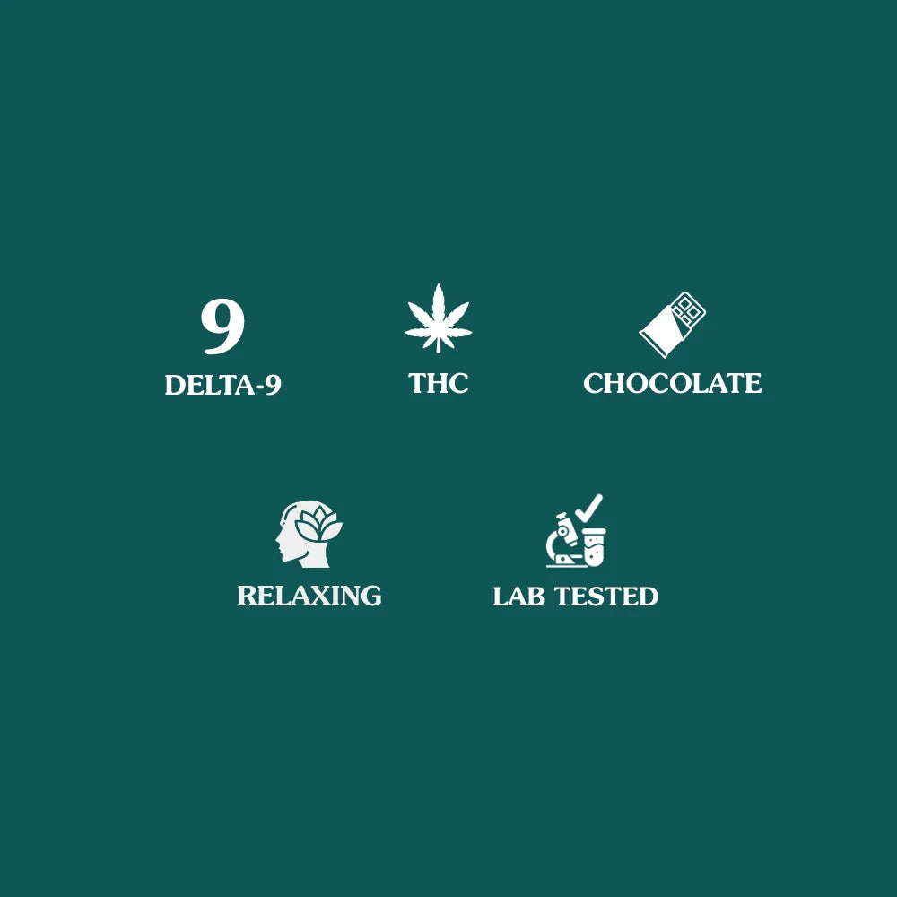 Delta 9 THC 25mg - Peanut Butter Cups - Milk Chocolate 8ct