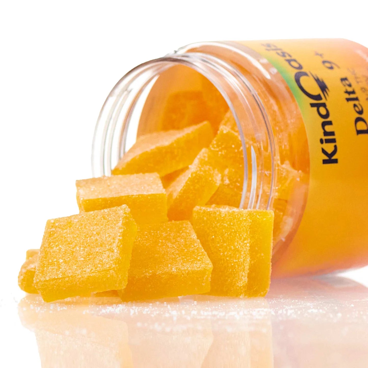 Delta 9 THC Gummies 15mg + THCV 15mg - 20ct Mandarin Orange